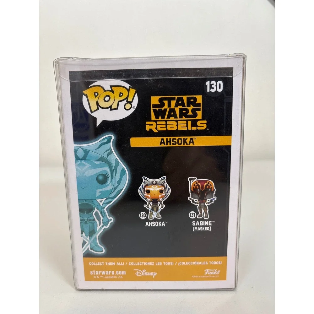 Funko Pop Star Wars Rebels Ahsoka 130 LA Comic Con Exclusive Glow in the Dark